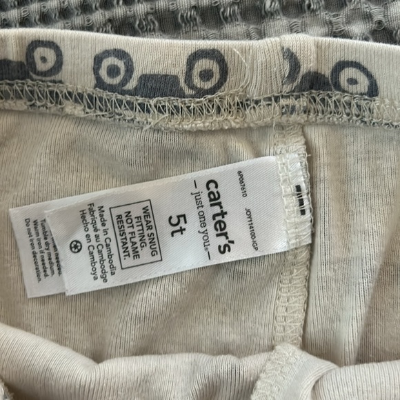 Train short sleeve snug jammies - Picture 5 of 5